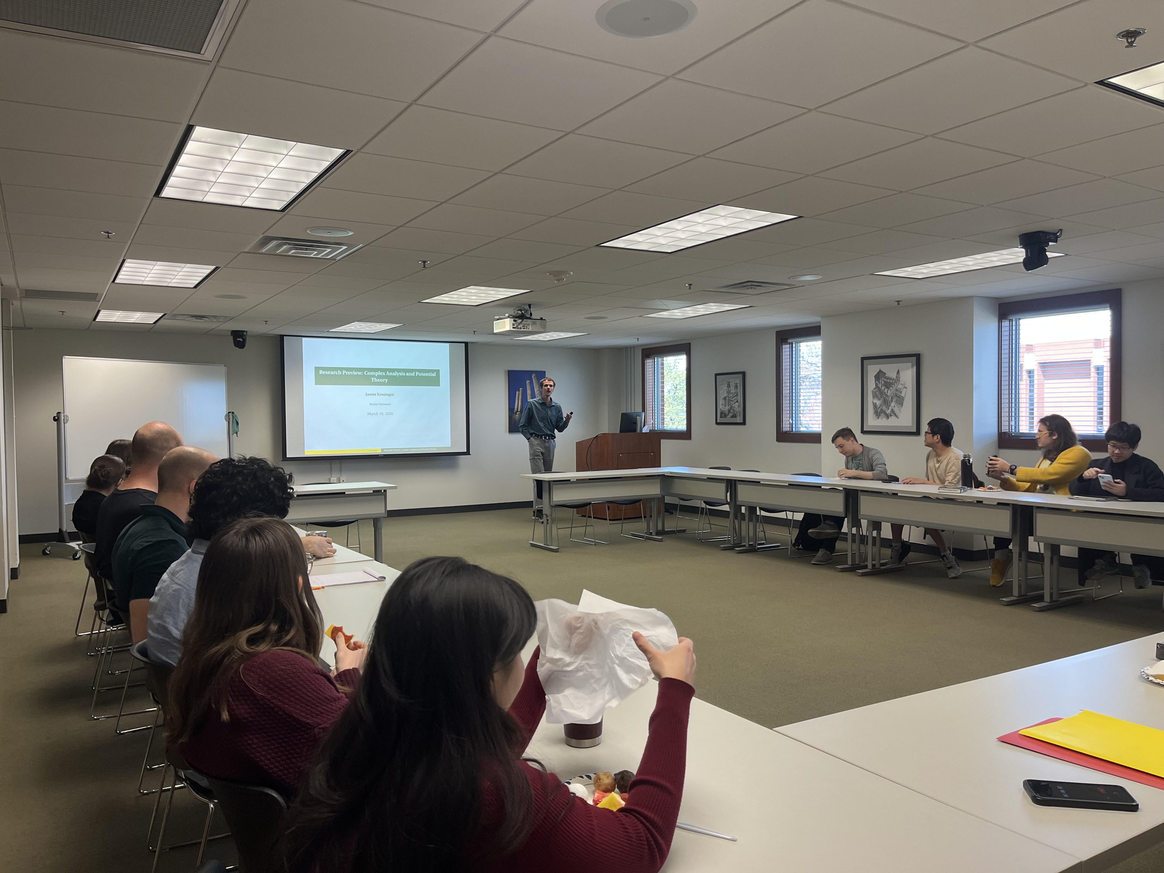 Spring 2026 Graduate Student Seminar Series