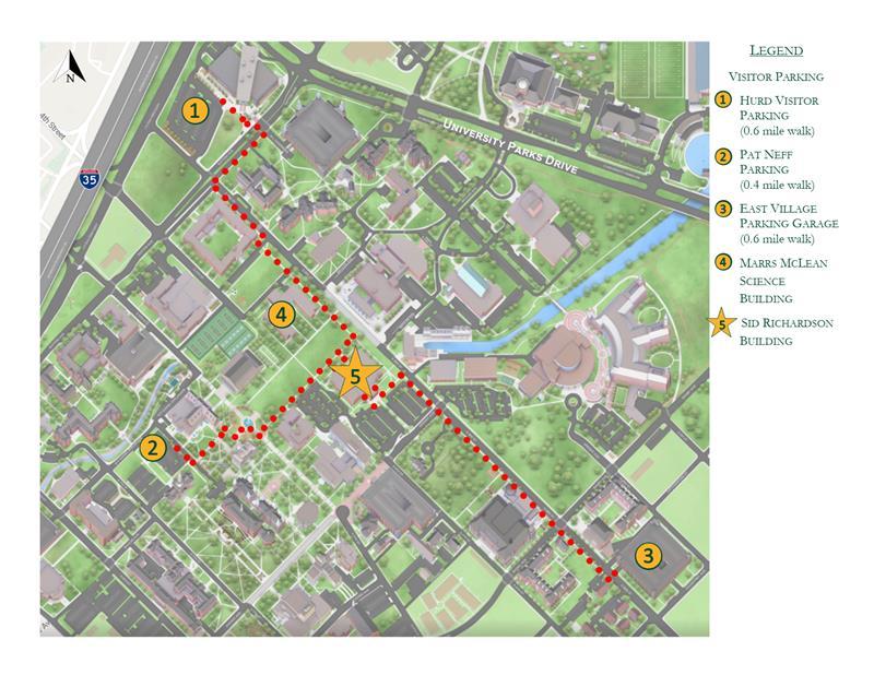 MAA Conference Saturday Parking Map